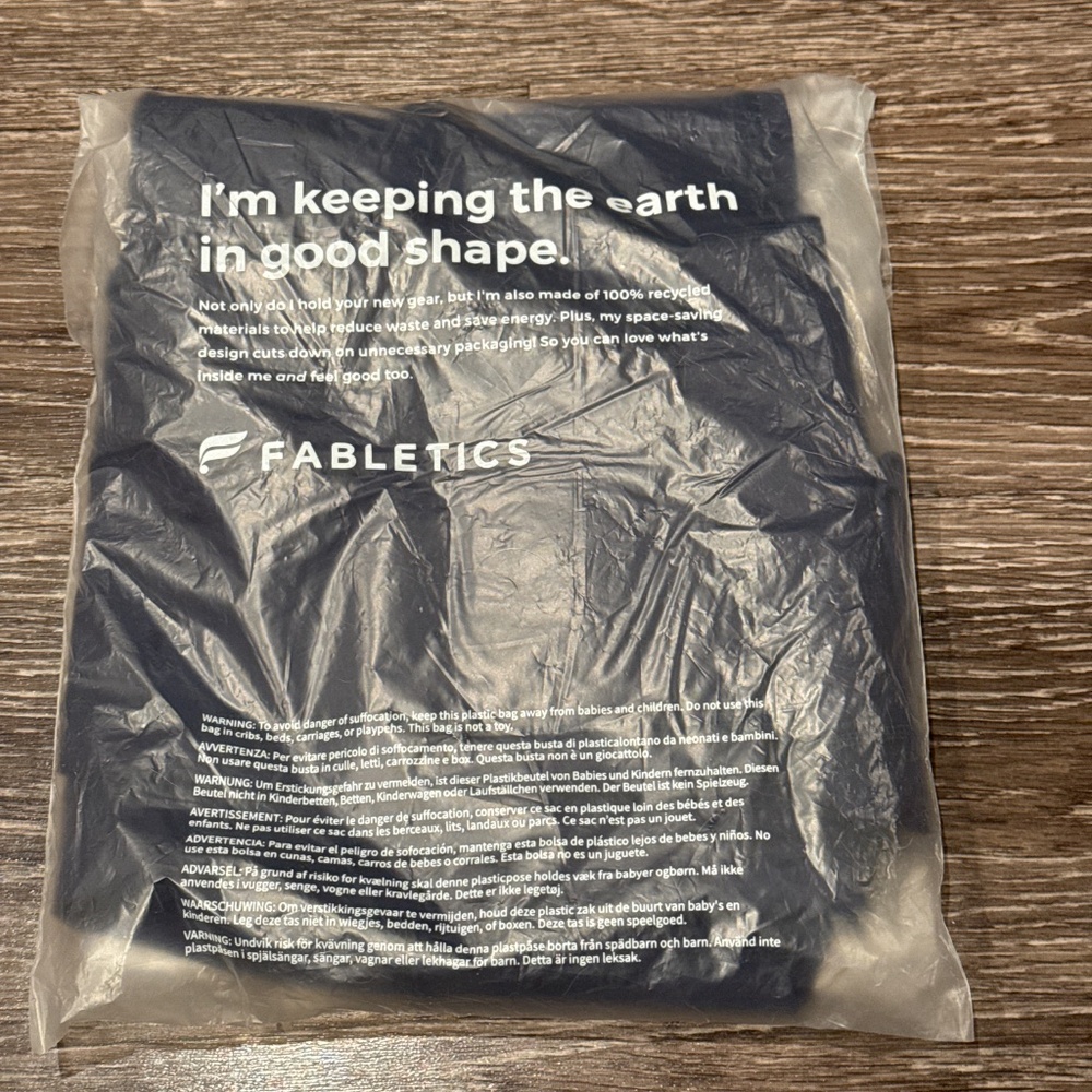 Fabletics Define Split Hem Pant Deep Navy NWT - image 4